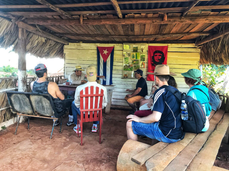 Viñales. Visita a plantação de tabaco.
